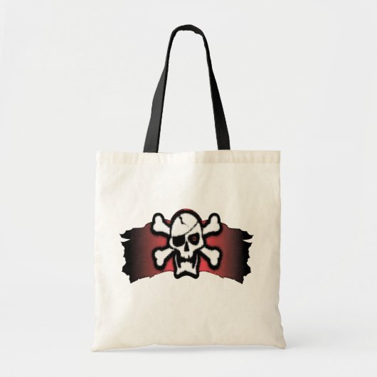 dwarsbeenderen tote bag (Voorkant)