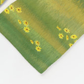 Dwarsboompaarden van de baai in het zomerdeeg fleece deken (Hoek)