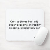 dwarsdoorsnede per definitie muismat (Met muis)