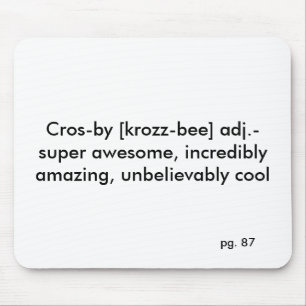 dwarsdoorsnede per definitie muismat