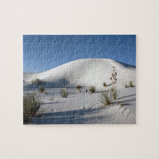 Dwarsduinen en Soaptree Yucca Legpuzzel (Horizontaal)