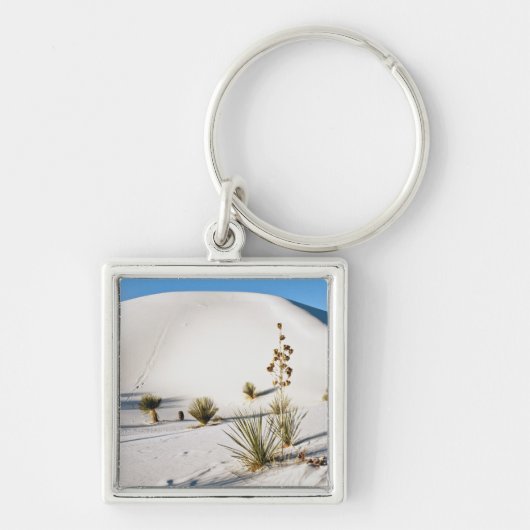 Dwarsduinen en Soaptree Yucca Sleutelhanger (Voorkant)