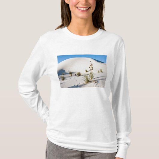 Dwarsduinen en Soaptree Yucca T-shirt (Voorkant)