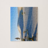 Dwarsduinen, Yucca, Vroeg Ochtendlicht Legpuzzel (Verticaal)