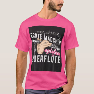 dwarsfluit muziekinstrument muziekinstrument trans t-shirt