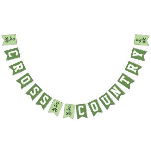 Dwarsland XC die Bunting Banner in werking stellen