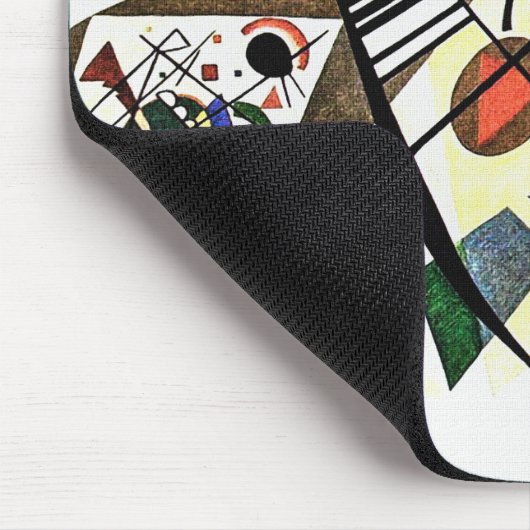 dwarslijn - Kandinsky Art Muismat (Hoek)