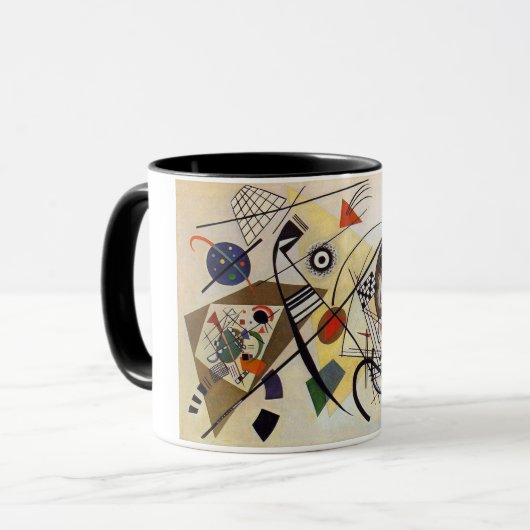 Dwarslijnen Mok (Voorkant links)