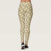 Dwarspatroon leggings ontwerp (Achterkant)