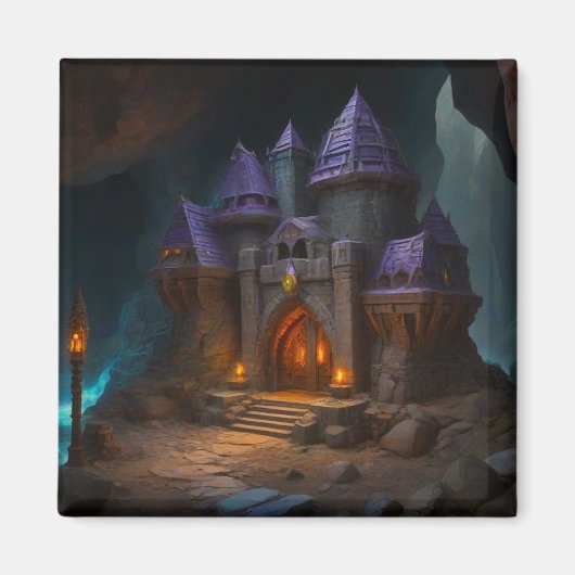 Dwarven Castle van de smederij van de smid Magneet (Voorkant)