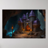 Dwarven Castle van de smederij van de smid Poster (Voorkant)