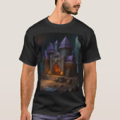 Dwarven Castle van de smederij van de smid T-shirt (Voorkant)