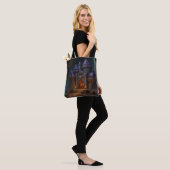 Dwarven Castle van de smederij van de smid Tote Bag (Op model)