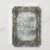 Dwarven Splendor Fantasy bruiloft uitnodiging (Voorkant)