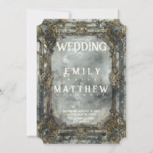 Dwarven Splendor Fantasy bruiloft uitnodiging