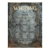 Dwarven Splendor Fantasy Trouwstoel Grafiek Perfect Poster (Voorkant)