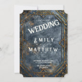 Dwarven Splendor Fantasy Wedding Kaart (Voorkant)