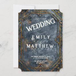 Dwarven Splendor Fantasy Wedding Kaart