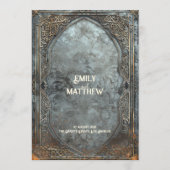 Dwarven Splendor Fantasy Wedding Menu (Achterkant)