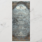 Dwarven Splendor Fantasy Wedding Menu (Voorkant)