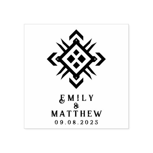 Dwarven Splendor Fantasy Wedding Rubberstempel (Afrduk)