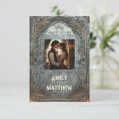 Dwarven Splendor Fantasy Wedding Save The Date (Staand voorkant)