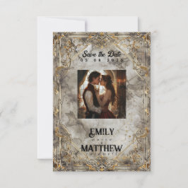 Dwarven Splendor Fantasy Wedding Save The Date