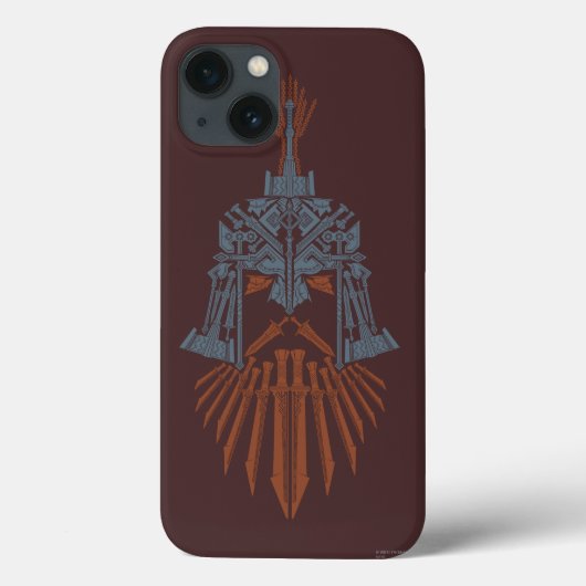 Dwarven Weapons Helmet Icon Case-Mate iPhone Case (Achterkant)