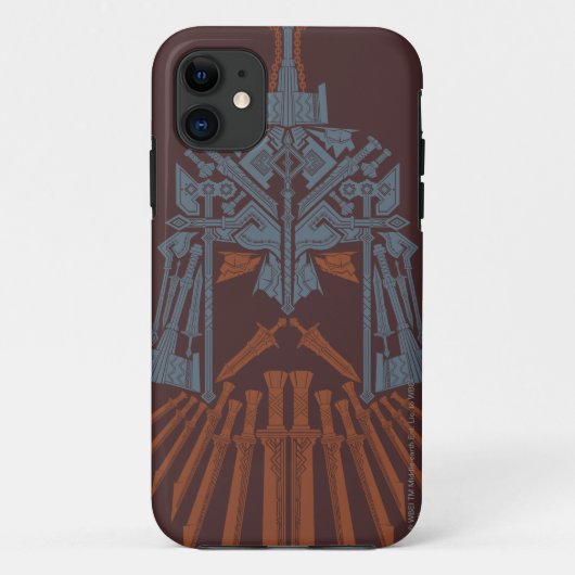 Dwarven Weapons Helmet Icon Case-Mate iPhone Case (Achterkant)