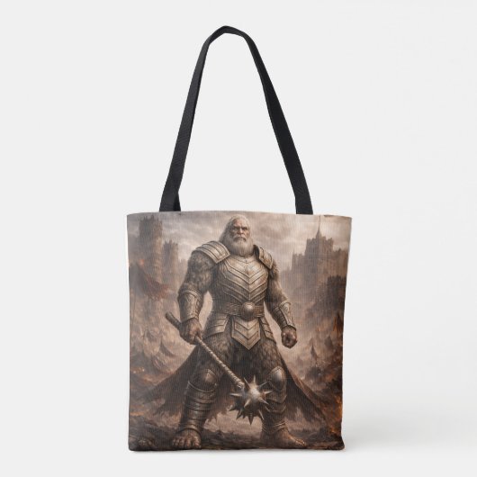Dwarves at War Tote Bag (Achterkant)