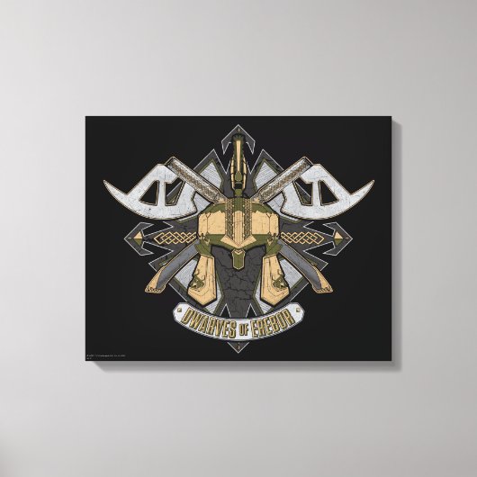 Dwarves of Erebor Canvas Afdruk (Voorkant)