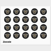 Dwarves of Erebor Ronde Sticker (Vel)