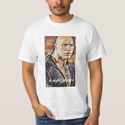 Dwayne Johnson MK T-shirt (Voorkant)