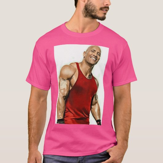 Dwayne Johnson T-shirt (Voorkant)