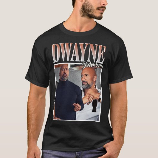 Dwayne Johnson T-Shirt Classic T-Shirt (Voorkant)