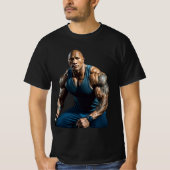 Dwayne Johnson The Rock T-shirt (Voorkant)