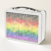 Dwaze Boho Schotse Regenboog Pride Vlag (Achterkant)