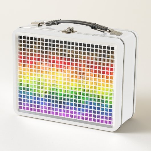 Dwaze Boho Schotse Regenboog Pride Vlag (Voorkant)