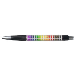 Dwaze Boho Schotse Rut Kleurrijke Homoseksuele Reg Pen