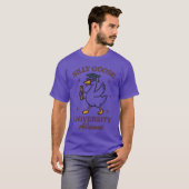 Dwaze gans alumni vintage t-shirt (Voorkant volledig)