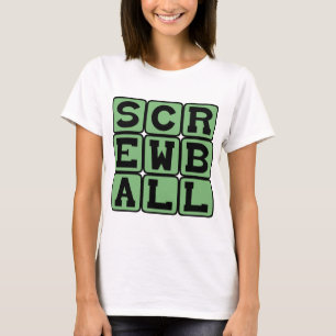 Dwaze gek, Soort worp of komedie T-shirt