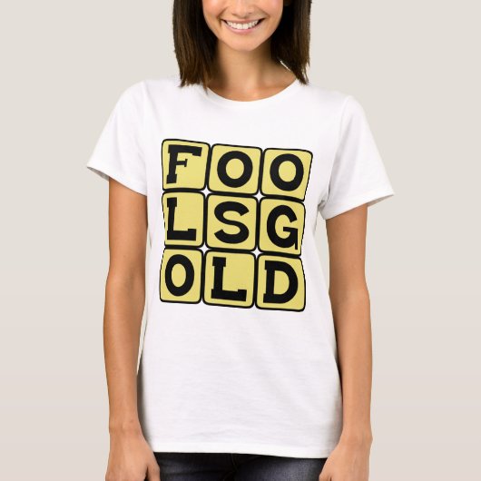 Dwaze Goud, Veldspaat T-shirt (Voorkant)