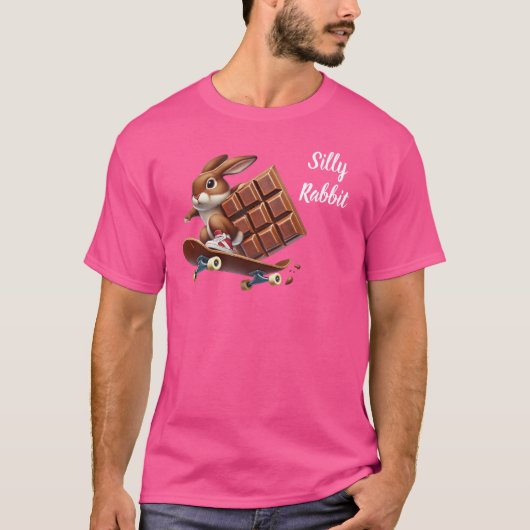 Dwaze Konijn  T-shirt (Voorkant)