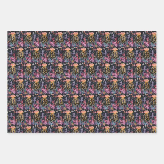 Dwaze kwal inpakpapier vel (Voorkant 3)