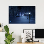 Dwaze Licht Print (Thuiskantoor)