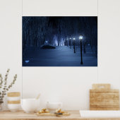 Dwaze Licht Print (Keuken)