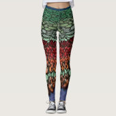 Dwaze meid Leggings (Voorkant)