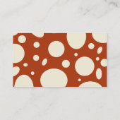 Dwaze Paddenstoel Baby Shower Luier Raffle Informatiekaartje (Achterkant)