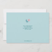 Dwaze Pauw Foto Geboorteaankondigingskaart Aankondiging (Achterkant)