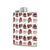 Dwaze Taartliefhebbers Desserts Patroon Dwars Heupfles (Links)
